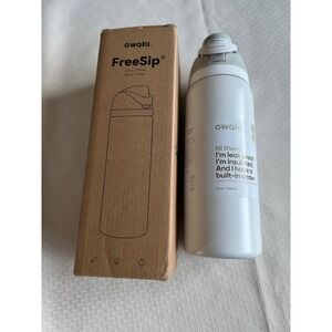 Owala Free Sips White 32 oz Water Bottle NIB